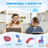 85/94 3.5mm Kids Headphones for School, dB Volume Limit, Wired Over Ear Headphones for Kids Boys Girls with Microphone