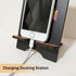bxtala tablets/B17 Personalized Initial Wooden Cell Phone Stand - Cell Phone Stand for Desk or Office Desktop