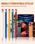 DAXINGXING 5 PCS Stylus Pen for Touchscreen,Octagonal Retro Design,Stylus Pen High Precision High Sensitivity