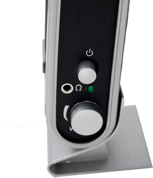 IMD168B 2.0 Channel Stereo Speakers, Wired with USB Power and 3.5mm AUX for PC and Computer