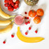 6pcs VICASKY Lifelike Artificial Bananas Weighted Simulation Fruit Kitchen Cabinet Decor Wedding Party Photography