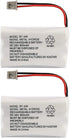 Uniden BBTY0504101 Model BT446 Nickel Metal Hydride Rechargeable Cordless Phone Batteries, Pack of 2