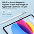 USB-C to Pencil Adapter - Compatible with Apple Pencil 1st Generation for iPad 10th Gen Charging