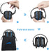 SIMOLIO IR Headphones for Car DVD System, Universal 2 Channel Wireless Infrared Car Headphone, Folding & Carry Pouch (2