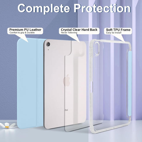 Ruizextech A16 11th 11 Inch 2025, 10th 10.9 Inch 2022, Case for iPad Generation iPad Generation Hybrid Protective Cover