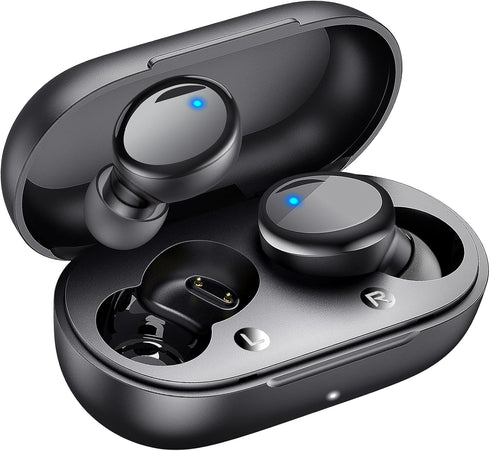 Lanteso True Wireless Bluetooth 5.4 Earbuds, 48H Playtime, Light Weight in Ear