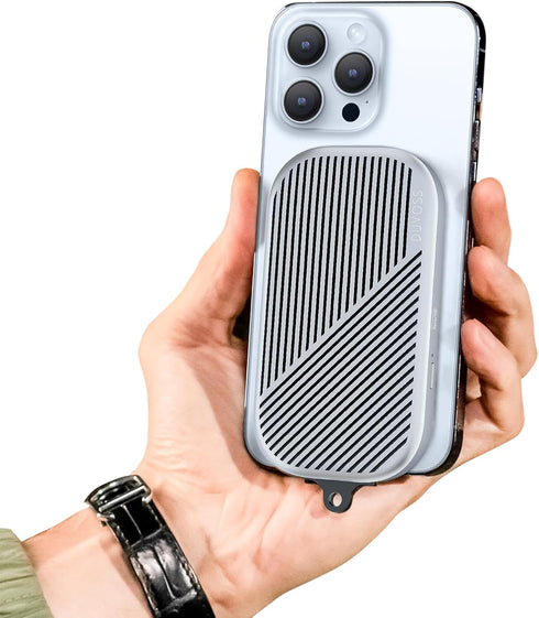Portable Bluetooth Speaker, 0.5" Ultra Thin Mini Wireless Speaker with Integrated Carabiner, Waterproof for