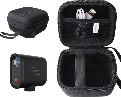 JINMEI Hard EVA Carrying Case Compatible with Logitech for Creators Mevo Start, Wireless Live Streaming Camera case
