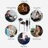 USB Headset with Microphone for PC, Noise Cancelling Computer Headphones for Laptop, Lightweight with Audio Controls