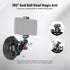 NEEWER 4.5" Suction Cup Camera Mount with Ball Head, Quick Release Car Mount, Compatible with iPhone DJI Insta360, CA105