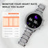 Smart Watch for Women with Answer/Make Call, Bluetooth Smartwatch for Android iOS Phones, Blood Pressure Watch,