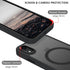 Telaso iPhone XR Case - Shockproof, Anti-Scratch, Matte Black, Full Body Protection, Compatible with MagSafe Charging.