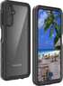 Compatible Waterproof Case for Samsung A14, Dustproof Shockproof with Built-in Screen & Camera Lens Protector -