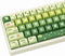 PBT Keycaps 133 Keys Gradient Green Keycaps, Dye Sublimation Cute Anime Keycaps XDA Profile for Mechanical Keyboards