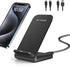 20W Fast Wireless Charger, Charging Stand for iPhone 15, 15 Pro, 14, 13, 12, 11 Series/X/XS/XR/8, Galaxy