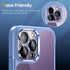 UniqueMe Camera Lens Protector for iPhone 14 Pro Max/Pro - 3 Pack, Tempered Glass, Scratch-Resistant, Case Friendly,