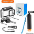 60M/196FT Waterproof Housing Case for Go Pro Hero12 Black/Hero11 Black/Hero10 Black/Hero9 Black, Protective Underwater