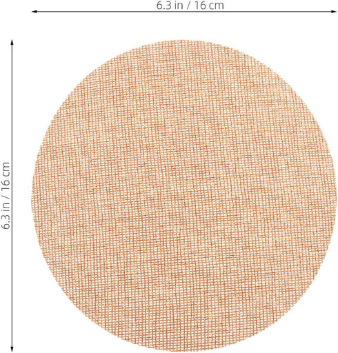 6.29In ULDIGI Round Ceiling Light Cover Anti-Glare Lampshade Diffuser Plate for Chandelier and Pendant Lighting Soft