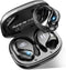 Ltinist Wireless Earbud, Bluetooth 5.3 Headphones with Earhooks, 75H Battery, IP7 Waterproof, Built-in Microphone for