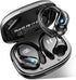 Ltinist Wireless Earbud, Bluetooth 5.3 Headphones with Earhooks, 75H Battery, IP7 Waterproof, Built-in Microphone for