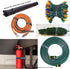 12 Packs Fastening Cord Wrap, 1 x 24 Inches Hook and Loop Cinch Straps for Bike, Sleeping Bag Storage