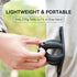 Magnetic Flexible Phone Mount Clamp Tripod Stand for Phones, Black Stick Pole for Stroller, Treadmill, Bike, Motorcycle
