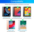 Keyboard Case for iPad 9th 8th 7th Generation 10.2 Inch - Detachable Bluetooth Keyboard with Pencil Holder