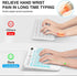 SABLUTE K21Pro 7-Color Large Print Backlit Computer Keyboards, Wired Lighted USB Keyboards with Backlit, Wrist Rest