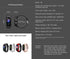 N8 2 in 1 Smartwatch with Earbuds, Smart Bracelet TWS Wireless Bluetooth Headset Combo for Fitness Tracker