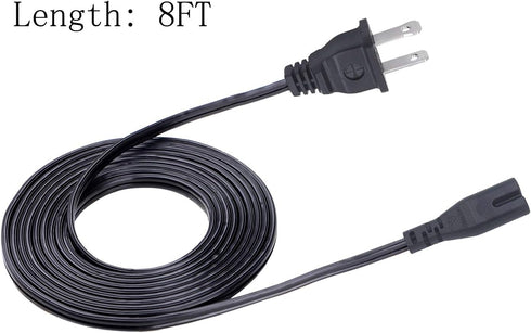 Saireed 32 inch 40 42 43 48 50 55 60 65 75 inches 55FS4610R 32S4610R 50FS3800 55FS4690 40FS3800 8ft 2 C7 Power Cord