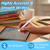 MXCOIRTP (2 2 1 Stylus Pens for Touch Screens Pcs), in Magnetic Disc & Fiber Tip Stylus Pen for iPad with Magnetic Cap