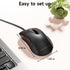 memzuoix Wired Mouse, USB Computer Mouse 1200 DPI, Ergonomic Design with 5FT Cord for Laptop, PC, Desktop