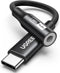 UGREEN USB C to 3.5mm Audio Adapter, Hi-Res USB C to Aux Dongle, Compatible with iPhone 15 Pro Max, Samsung Galaxy