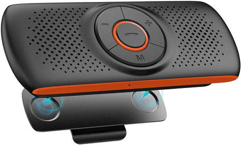 Bluetooth Handsfree Speakerphone for Cell Phone, Wireless Car Kit Music Player Adapter for Home/Sport/Outdoor