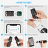 Handheld Digital Microscope Wireless Portable for Kids Adults 50x-1000x Magnification with 360 Rotate Stand