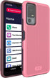 TUDIA MergeGrip Compatible with Lively Jitterbug Smart 4 Phone Case/TCL 40XL, Shockproof Slim Protection