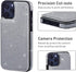 UEEBAI Case for iPhone 12 Pro Max 6.7 inch, Premium Glitter PU Leather Wallet Cover with Card Slots and Stand Function