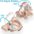 Finger Ring Stand Grip, 2 Pack Luxury Glitter Diamond Universal Metal Kickstand for iPhone 16/15/14/13 Pro Max, Galaxy