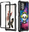 Nokia G310 Case with Glass Screen Protector, 360 Full-Body Hard PC & Soft TPU Bumper, Shockproof - Music Panda 5G 2023.