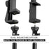 Zttopo Universal Phone Tripod Mount Adapter with ireless Camera Remote, Cell Phone Holder with Adjustable Clamp