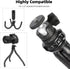 ZUZUXI 4.7-13" 360 12.9/Air/Mini Mini Flexible Tripod Stand for iPad/iPhone Tablets, Portable Desktop Phone Holder