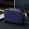 Cuifati Wireless Bluetooth Speaker, Portable Mini Subwoofer with FM Radio & Crystal Clear Stereo Sound - Blue