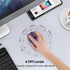 TECKNET Wireless Mouse for Laptop, Silent Click, 2.4G USB Optical Mouse with 6 Adjustable 4000 DPI - Purple