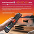 Rytuqo V3 Plus/Pro Voice Remote Control Compatible for vSeeBoxReplacement Learning Bluetooth Remote Control