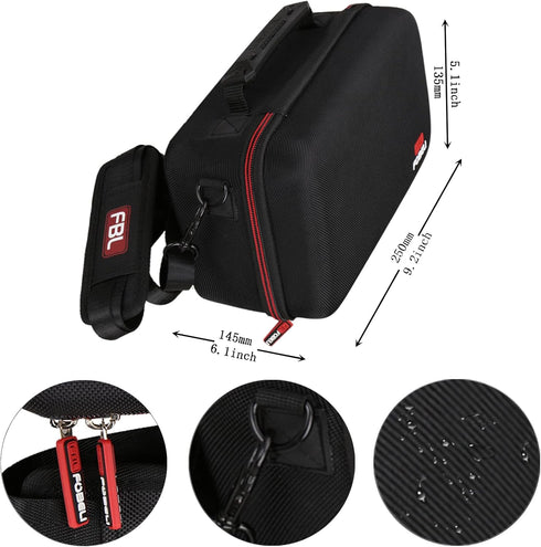 Hard Travel Carrying Case for Canon EOS Rebel T7 DSLR Camera with 18-55mm Lens, Waterproof Protective Storage Bag