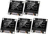 YELUFT 5pcs Pre-Soldered 0.96 Inch I2C IIC OLED Display Module 12864 128x64 Pixel