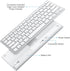 OMOTON Bluetooth Keyboard for Mac, Compact Wireless Keyboard Compatible with MacBook Pro/Air, iMac, and PC