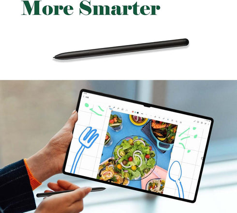 Samsung Galaxy Tab S9 Stylus Pen, Galaxy Tab S9 Plus, S9 Ultra S Pen, Tab S9+, Tab S9 Ultra, with Adaptors, Black