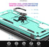 LeYi Samsung Galaxy A32 5G Case, Mint Military-Grade Kickstand Phone Case with 2 Pack Tempered Glass Protector