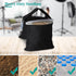 2 Packs Sandbags Weight Bags for Light Stand Photography Video Support, Heavy Duty Saddlebags for Backdrop Stand, Photo
